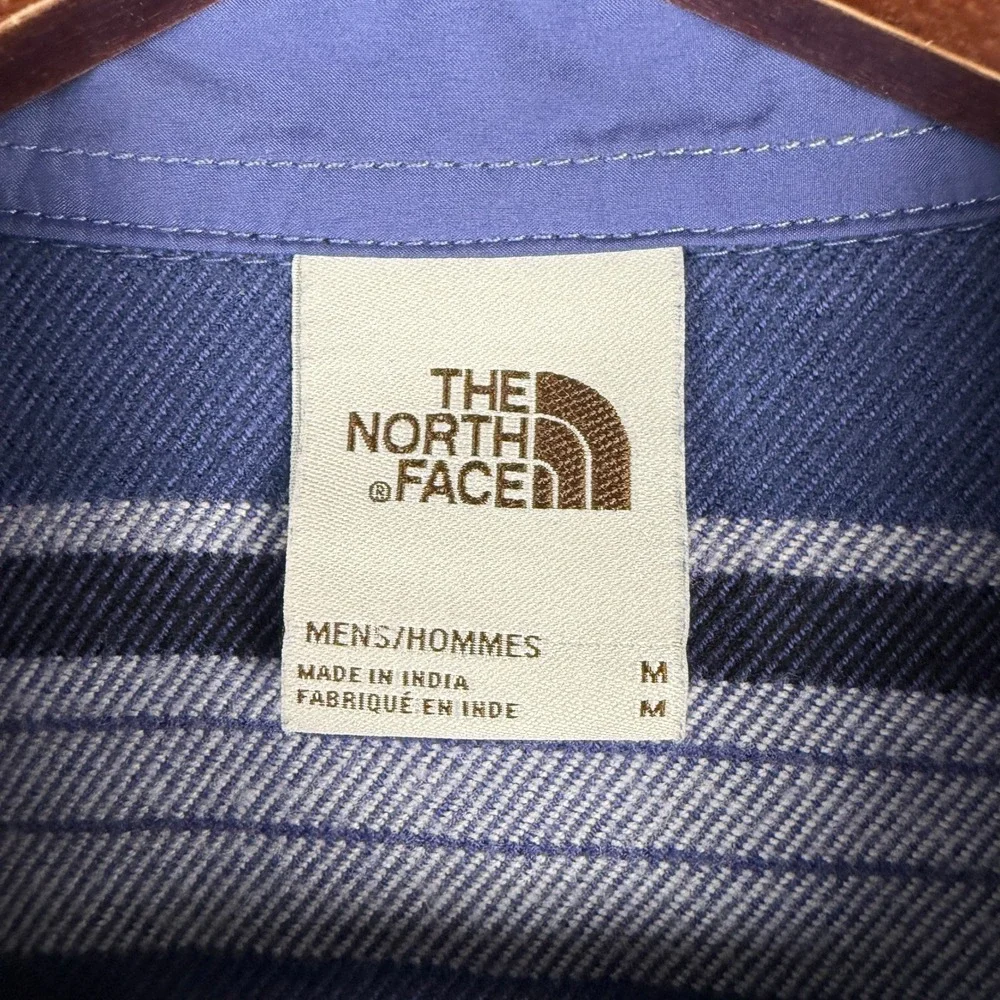 The North Face Arroyo‎ Flannel Shirt Mens M Striped Heavyweight NF0A4QPJ